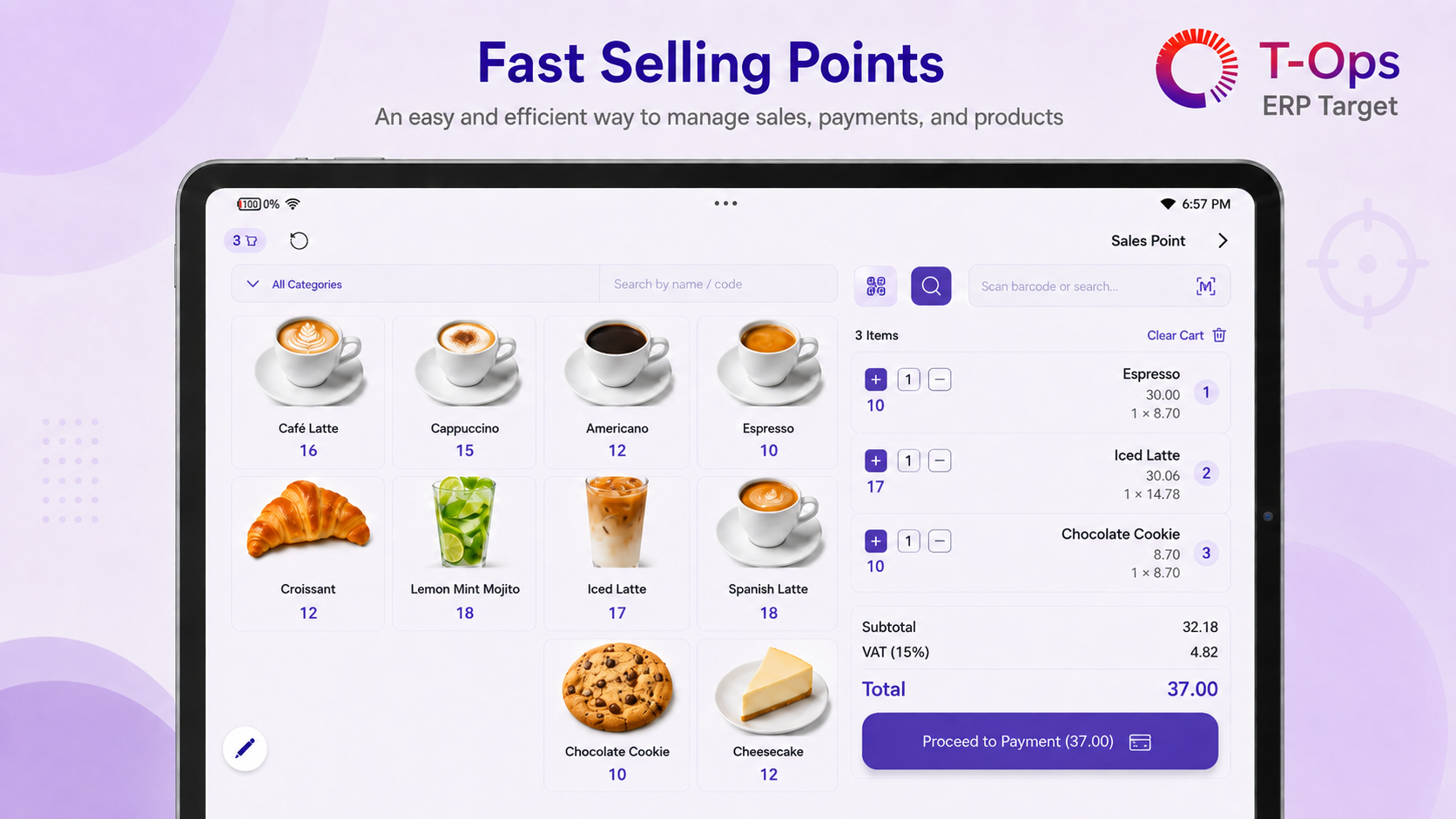 POS Fast Selling points