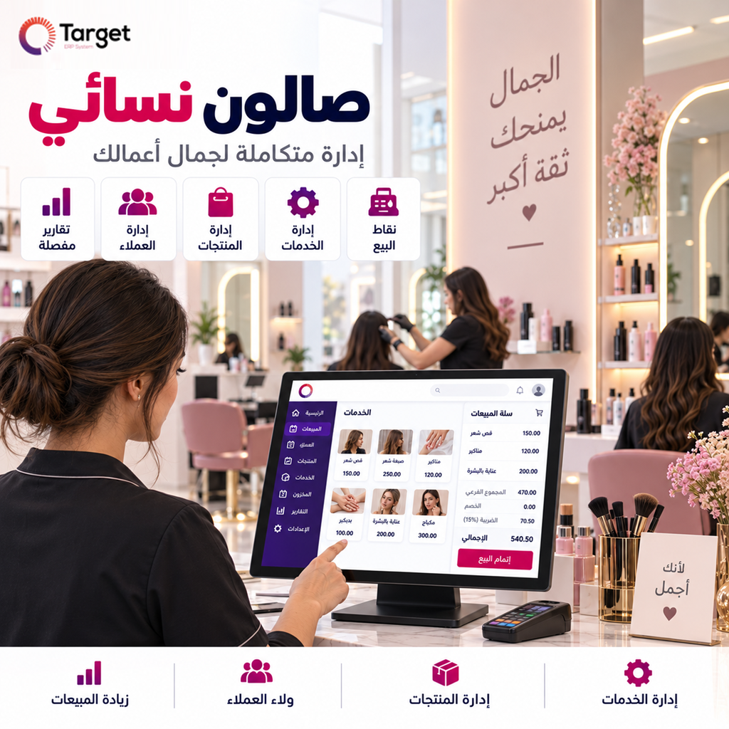 صالونات التجميل النسائية